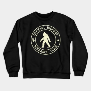 Official Bigfoot Research Team Bigfoot Believer Crewneck Sweatshirt